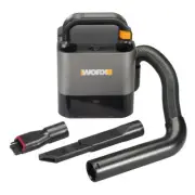 WORX 20-Volt Max Cordless Handheld Wet/Dry Shop Vacuum (Battery Included)