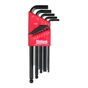 Eklind Tool Company 13213 Eklind Tool Company HEX KEY SET 13 PC BALL END SAE LNG