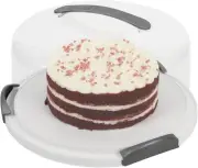 EXTRA LARGE Cake Carrier/Storage Container with Server Holds up to 12 Inch 3-Lay