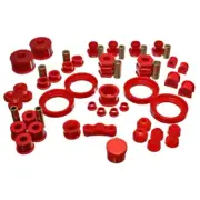 Energy Suspension 16.18109R Hyper-Flex System Red For 99-00 Honda Civic (for: Honda Civic)