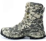 [Alwinesd] Outdoor Tactical Sport Men's Shoes for Camping Climbing Boots Hiking Boots Hunting Boots