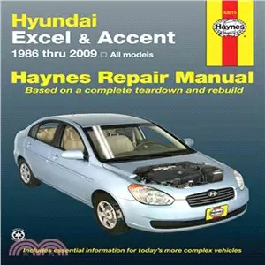 Hyundai Excel & Accent Automotive Repair Manual: Models Covered : All Hyundai Excel and Accent Models 1986 Through 2009