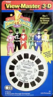 Mighty Morphin Power Rangers #1 3D View-Master 3 Reel Packet SEALED