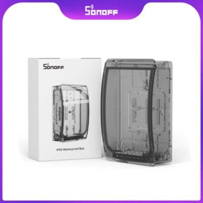 SONOFF Waterproof Box R2 Water-resistant Shell Junction Box Compatible With
