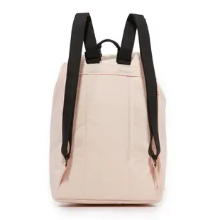 Herschel Reid 小型 Womens 淺粉 膚色 黑背帶 帆布 束口 小包 小後背包 後背包 [現貨]