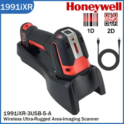 Honeywell GranitXP 1991iXR-3USB-5-A Wireless 1D 2D Area-Imaging Barcode Scanner