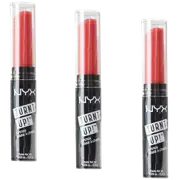 3pcs Nyx Professional Makeup 2.5g Turnt Up Lipstick - 14 Rags To Riches