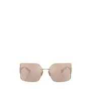 Logo sunglasses One size,80 Nude