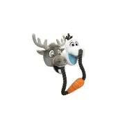 Disney Frozen Olaf & Sven Indoor Rope Dog Toy Plush Thrash Tug Of War Play New