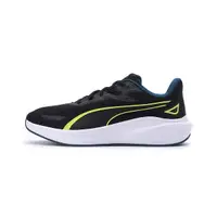 在飛比找Yahoo奇摩購物中心優惠-PUMA SKYROCKET LITE 舒適跑鞋 黑藍綠 3