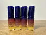 4x L'Occitane Immortelle Overnight Reset Oil-in-Serum 5mL / 0.16 oz Travel Mini