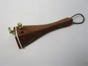 1pcs Jujube Wood Tailpiece with Tuner Tailgut Violin Accessory