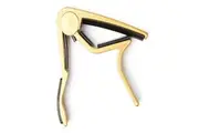 Dunlop Clamp Style Trigger Capo Gold For Acoustic Guitar
