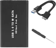Portable MSATA Adapter MSATA to USB 3.0 SSD Disk Box Storage Case Adapter
