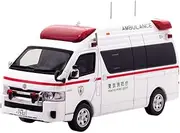 CARNEL CN432206 1/43 Toyota Himedic 2022 Tokyo Fire Department High Standard Ambulance Finished Product