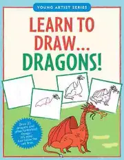 Learn To Draw 22 Dragons Book Peter Pauper 48 Pages Kids Activity Education NEW