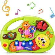 Laugh Learn Toddler Toy Silly Sounds Light-Up Piano Musical Instrum