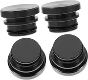 HEALEEP 4pcs Car Cigarette Lighter Covers Stylish Socket Caps for Protection Easy to Install Dust Covers Compatible with Vehicles