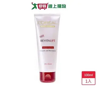 巴黎萊雅Loreal活力緊緻抗皺緊實洗面乳100ml【愛買】