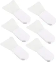 HONITANO 6Pcs Mini Mudpack Brushes Short Handle Facial Mask Applicator for Easy Cleansing and Application for Hair Dye Masks Lotion