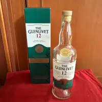 在飛比找蝦皮購物優惠-THE GLENLIVET 格蘭利威大師蘇格蘭威士忌空酒瓶(
