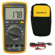 FLUKE 17B+ Digital multimeter Tester DMM with TL75 test leads +Soft case KCH