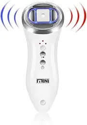 Mini Face HIFU Machine for Women Chin Neck Eye Professional Facial Rejuvenation Antiaging Heat Up HIFU Beauty Device-White