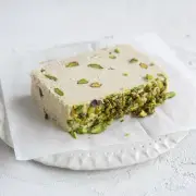 Organic NAZARETH Halva Pistachio Holy Land 400gr 14.1oz Snack Candy Sesame