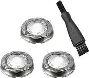 3Pcs Replacement Shaver Head, Compatible For Philips, HQ3 HQ4 HQ55 HQ56 HQ6900 HQ6868 HQ5812 HQ6874 Razor Blade
