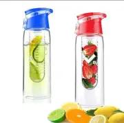 Fruit Cola Bottle a Fruit Infuser Drink Bottle 20 Oz Green