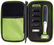 Hard Case for Oneblade QP2520 QP2530 QP2620 QP2630 Shockproof Waterproof Travel Carrying Case with Wrist Strap