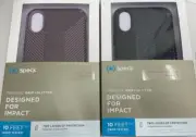 SPECK Presidio GRIP +GLITTER 10 Ft Drop Tested Case for Apple iPhone X / XS