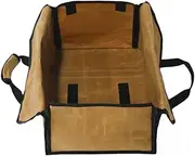 HOODANCOS Capacity Waxed Canvas Log Tote Bag Firewood Carrier Holder for Outdoor Storage Camping Firewood Transport Practical Scratch Resistant Design
