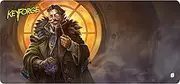 KeyForge: Syborn - Viscount Aerys Extra-Wide Playmat – 14" x 30" – Durable Rubber Mat with House Brobnar Art, Official KeyForge: Æmber Skies Accessory, Made by Ghost Galaxy