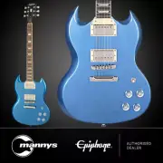 Epiphone SG Muse Electric Guitar (Radio Blue Metallic)