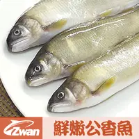 在飛比找PChome24h購物優惠-【日丸水產】宜蘭鮮嫩公香魚(10尾/盒/1kg)