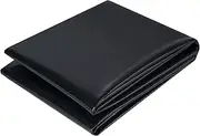 Outdoor HDPE Pond Liner Garden Pools Underlayment Membrane Reinforced Fish Pond Liners 7x12m 8x10m 8x12m 10x10m 10x12m 10x15m Black Underlayment(5x7m(16.4x23ft))