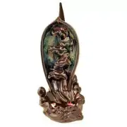 Fountain 8" BACKFLOW INCENSE CONE BURNER - FREE PRIORITY US SHIPPING!!