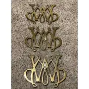William and Mary Bbrass Trivet Williamsburg Trivet (3)