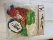 VTG 70s Inflatable Corby’s Whiskey Parrot Hanging Advertising Sign Display NEW