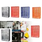 Drawer Storage Cabinet Organizer Jewelry Wall Mounted with 33 Compartment