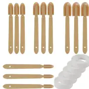 Set of 17 Rubber Caulk Finishing Tool Ergonomic Caulking Applicator Spatula9325