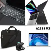 4IN1 Anti-Scratch Matte Hard Case Keyboard Skin Bag For MacBook PRO 13" M2 A2338