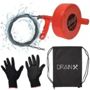 Plumbing Snake Drain Auger, 25-Ft Drain Cleaning Cable
