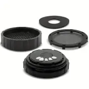 Veneer Pretreatment Patch Tooth Box Dental Portable Denture Storage Round Case
