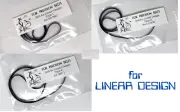Turntable Belt for Linear Design - 3 Types - for BD-320 GST-1 LD-500
