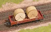 Busch 1688 - 1/87/H0 Load Holzkabeltrommeln - New