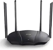 Tenda WiFi 6 AX3000 Smart WiFi Router, Dual Band Gigabit Wireless Internet Router, AX Router with 4 Gigabit Ports, OFDMA+MU-MIMO, Parental Control+Remote Control, Easy App Setup, IPV6&WPA3, RX9