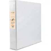 BIBBULMUN WHITE INSERT BINDER A4 25mm 2D Ring