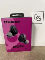 Skullcandy Mod XT True Wireless Earbud Headphones with Microphone in Black (NEW)